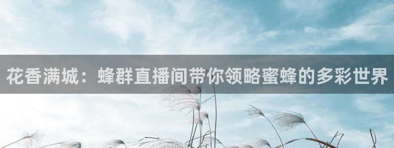 飞速体育直播app下载：花香满城：蜂群直播间带你领略蜜蜂的多彩世界